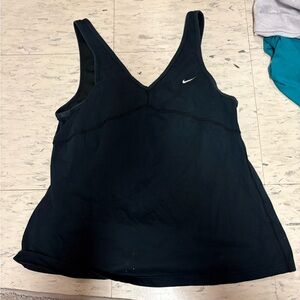 Nike Black V-Neck Tank Top